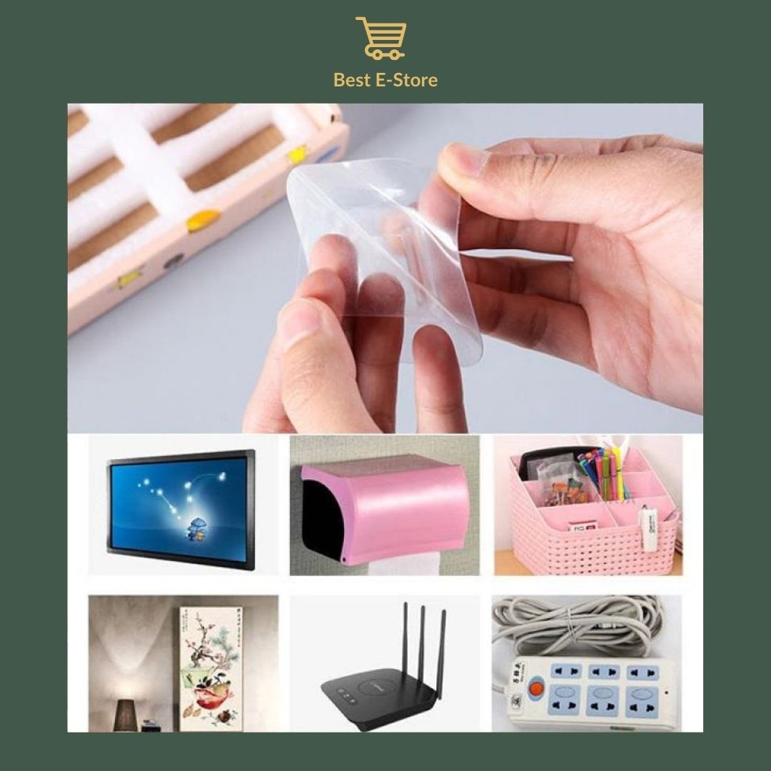 The Amazing Self-Adhesive and Transparent Wall Hook