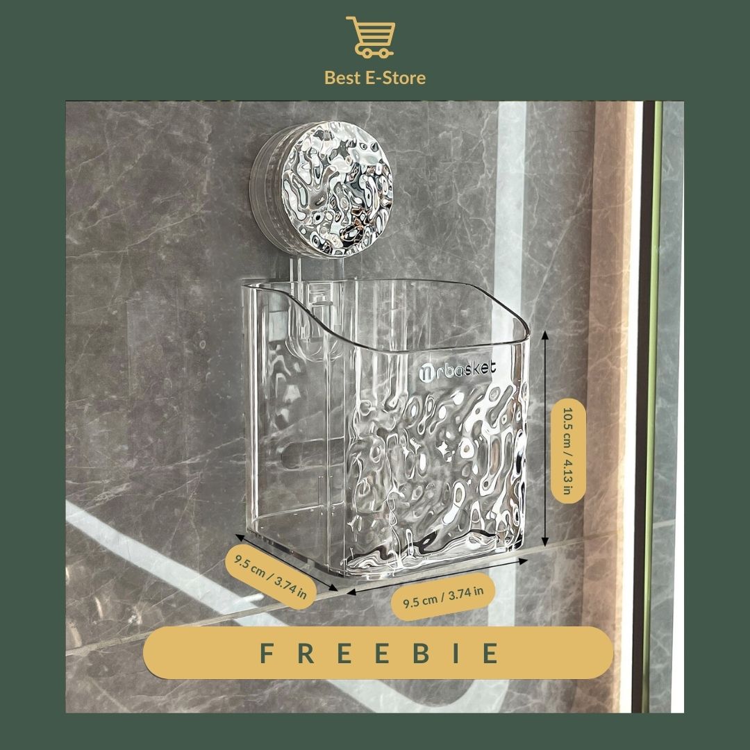 🎁🎉 Double the Joy: Large Suction Cup + FREE Small Cup – A Storage Bonanza 🤩✨