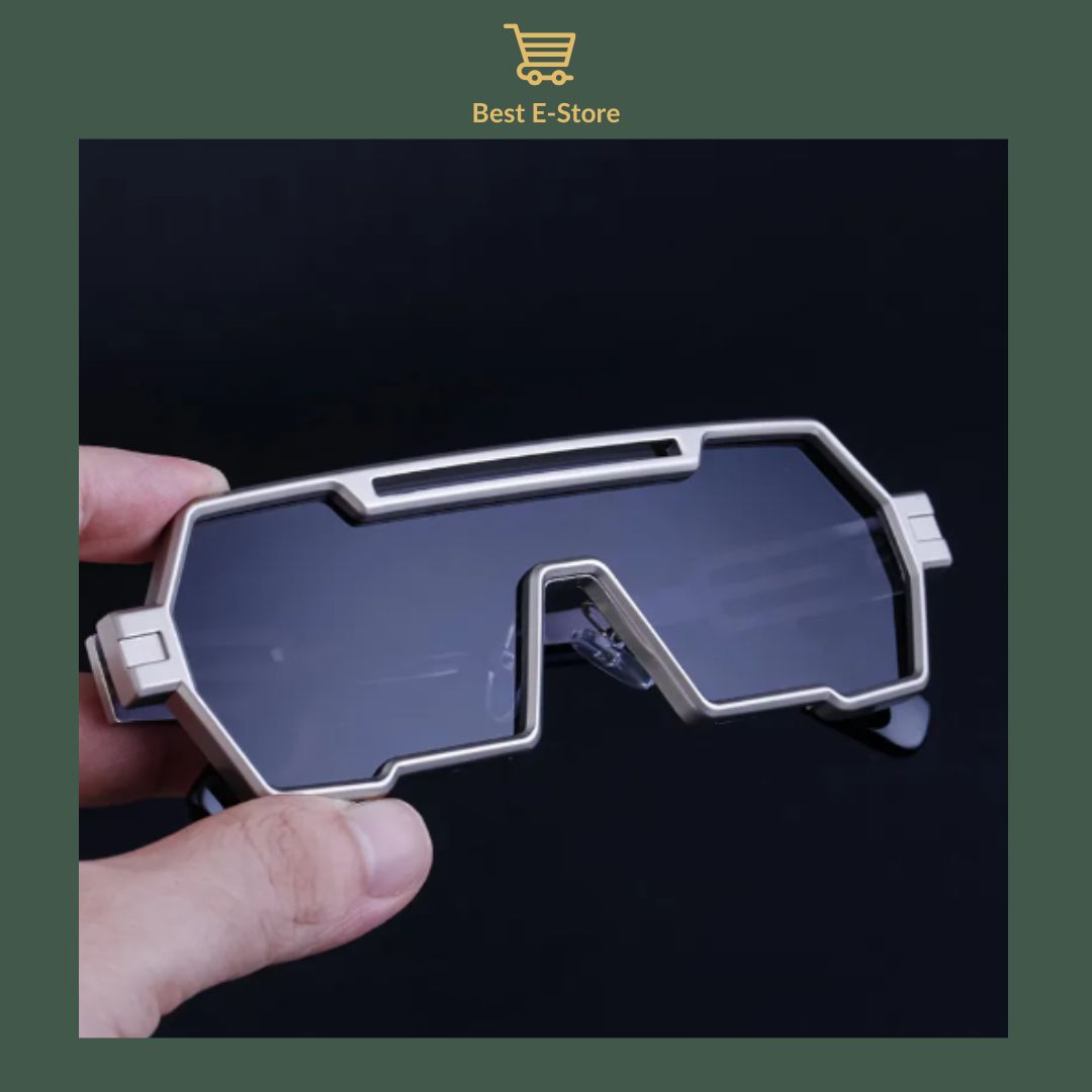 🕶️Retro Steampunk Sunglasses : Bold Style with HD UV400 Protection✨