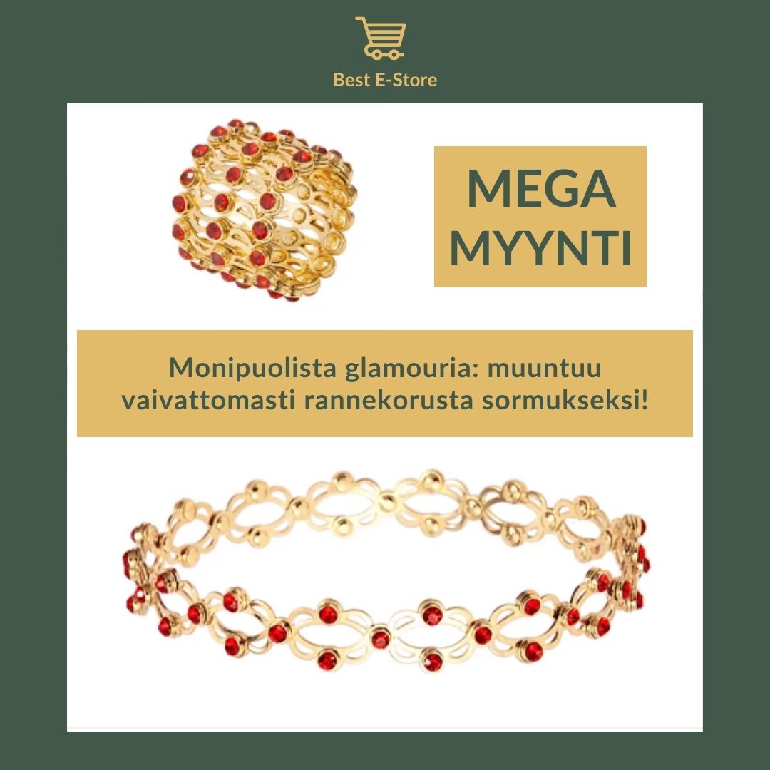 đ TĂ€ydellinen lahja: Muunneltava rannerengas, jossa kimalteleva CZ Glamour đ