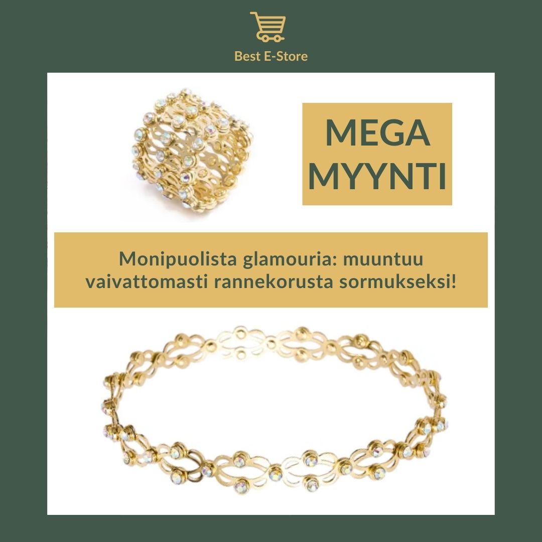 đ TĂ€ydellinen lahja: Muunneltava rannerengas, jossa kimalteleva CZ Glamour đ