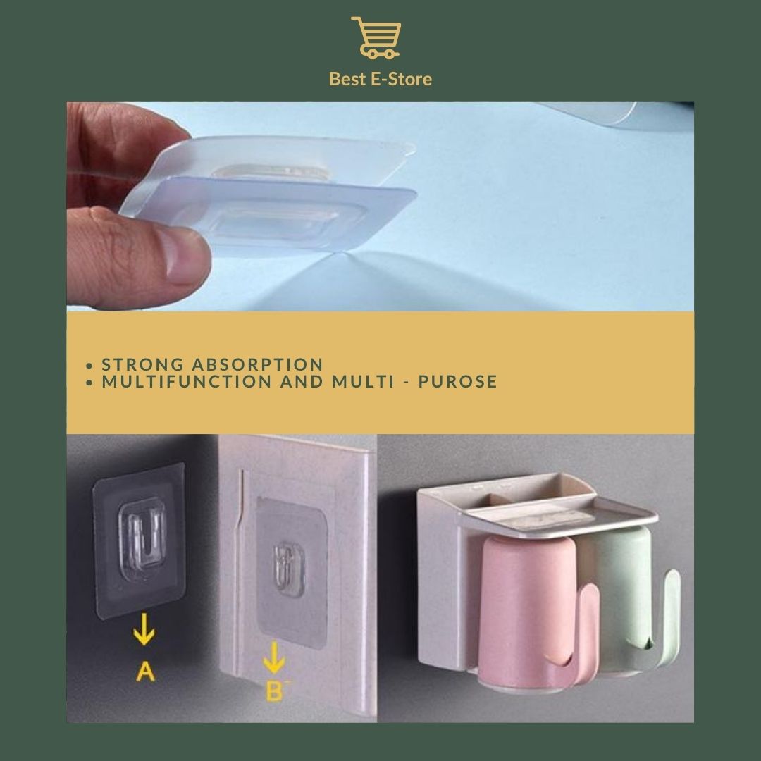 The Amazing Self-Adhesive and Transparent Wall Hook