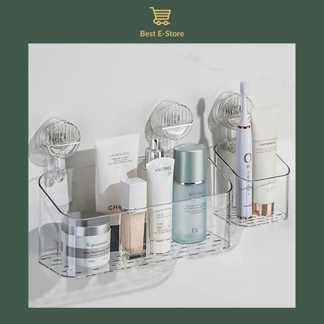 🎁🎉 Double the Joy: Large Suction Cup + FREE Small Cup – A Storage Bonanza 🤩✨