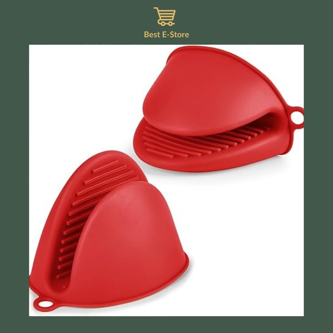 ProHeat Silicone Oven Gloves: Master the Heat with Non-Slip Precision