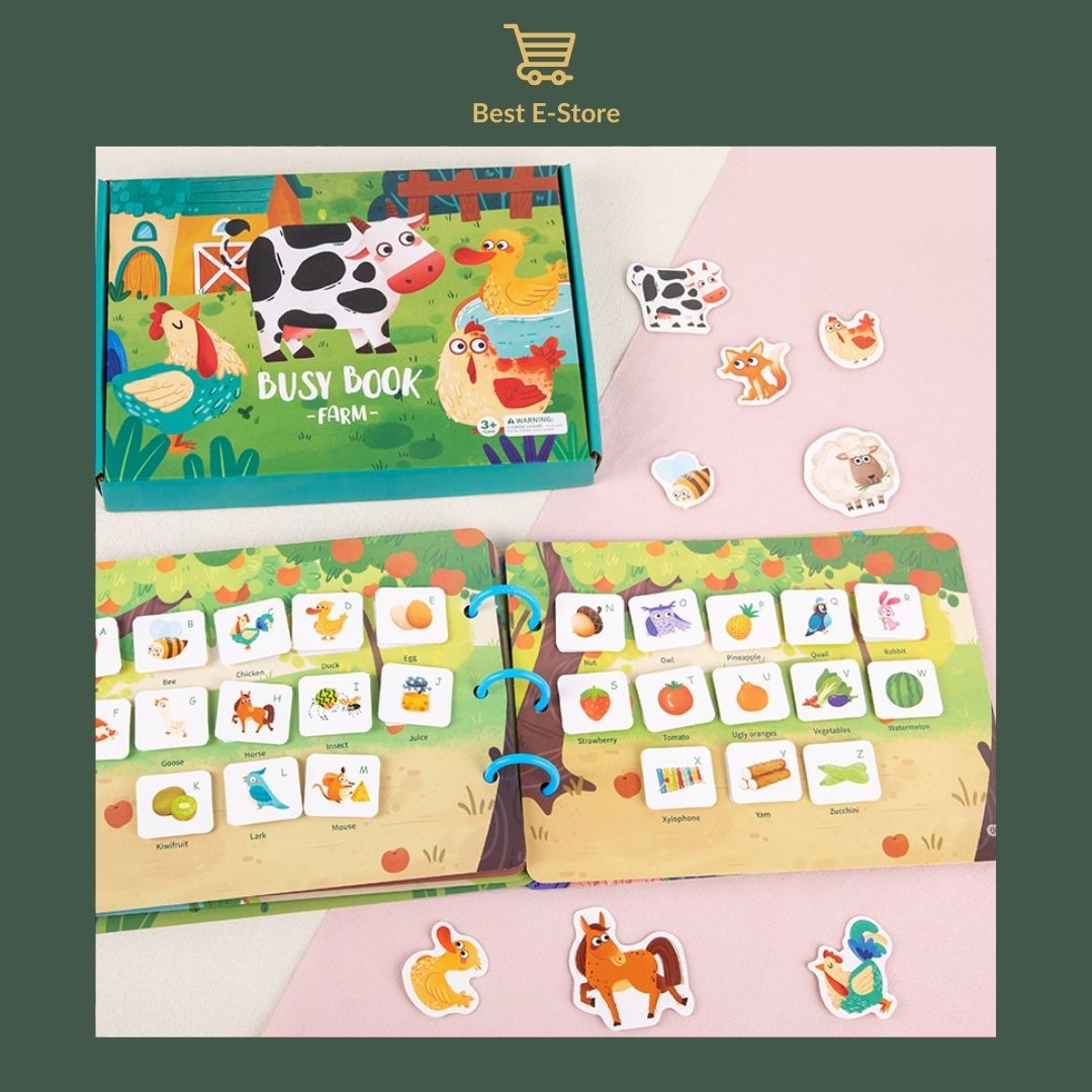 Discover Brilliance: Ignite Learning Adventures with Our Ultimate Busy Book Educational Toy