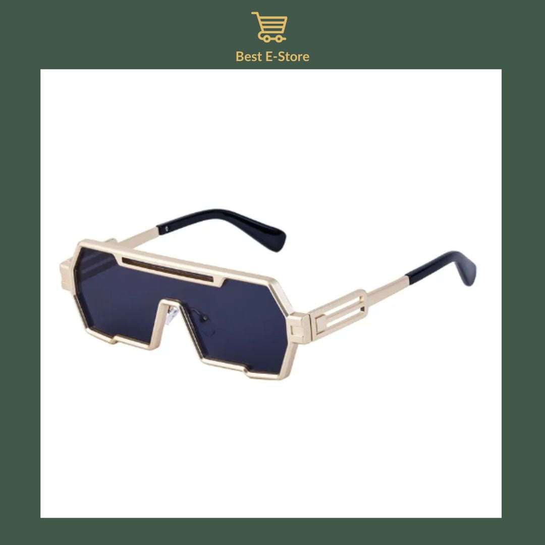 🕶️Retro Steampunk Sunglasses : Bold Style with HD UV400 Protection✨