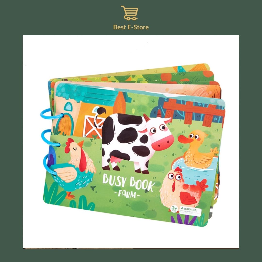 Discover Brilliance: Ignite Learning Adventures with Our Ultimate Busy Book Educational Toy