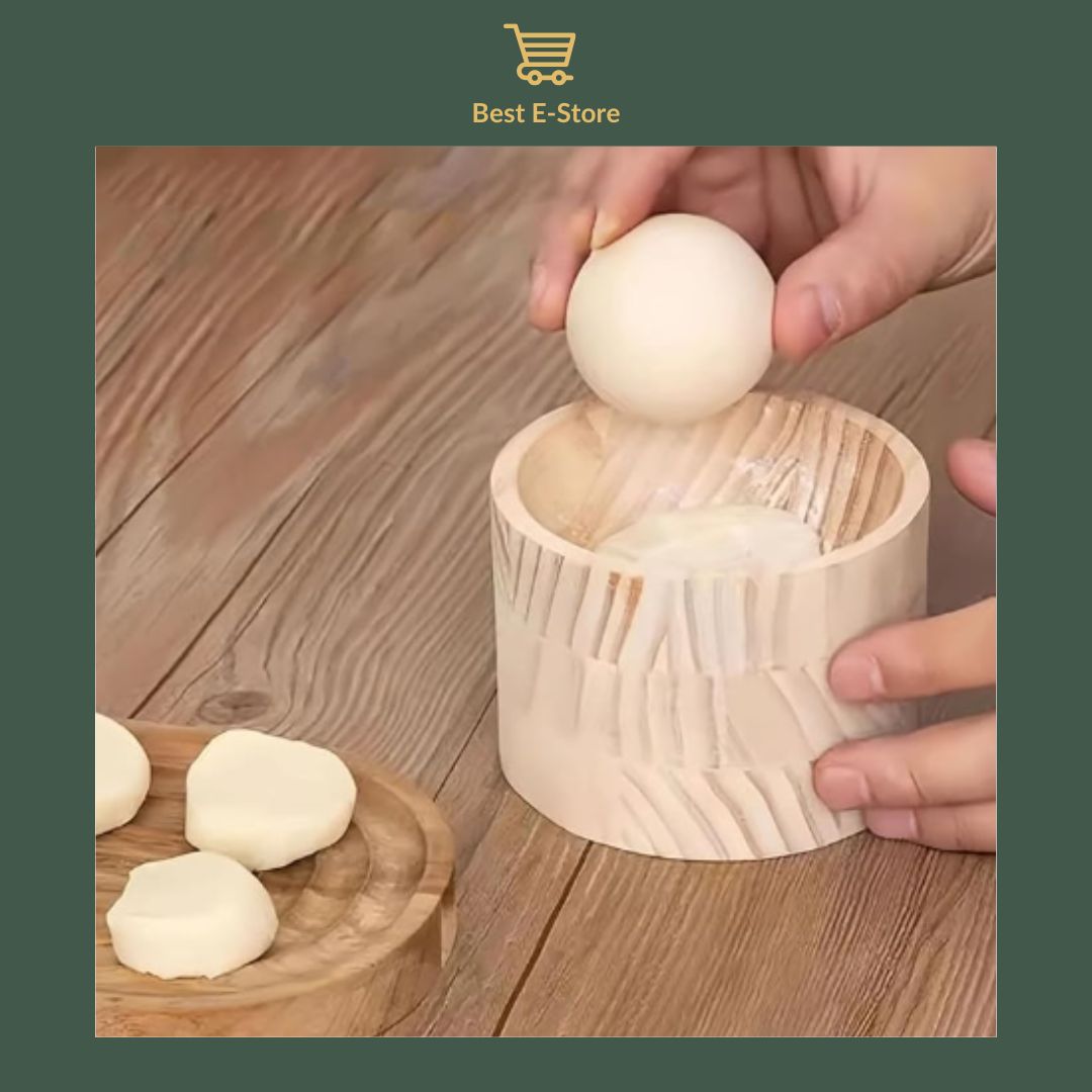 ✨ Premium Wooden Dumpling Maker: Hygienic, Stylish, and Built to Last
