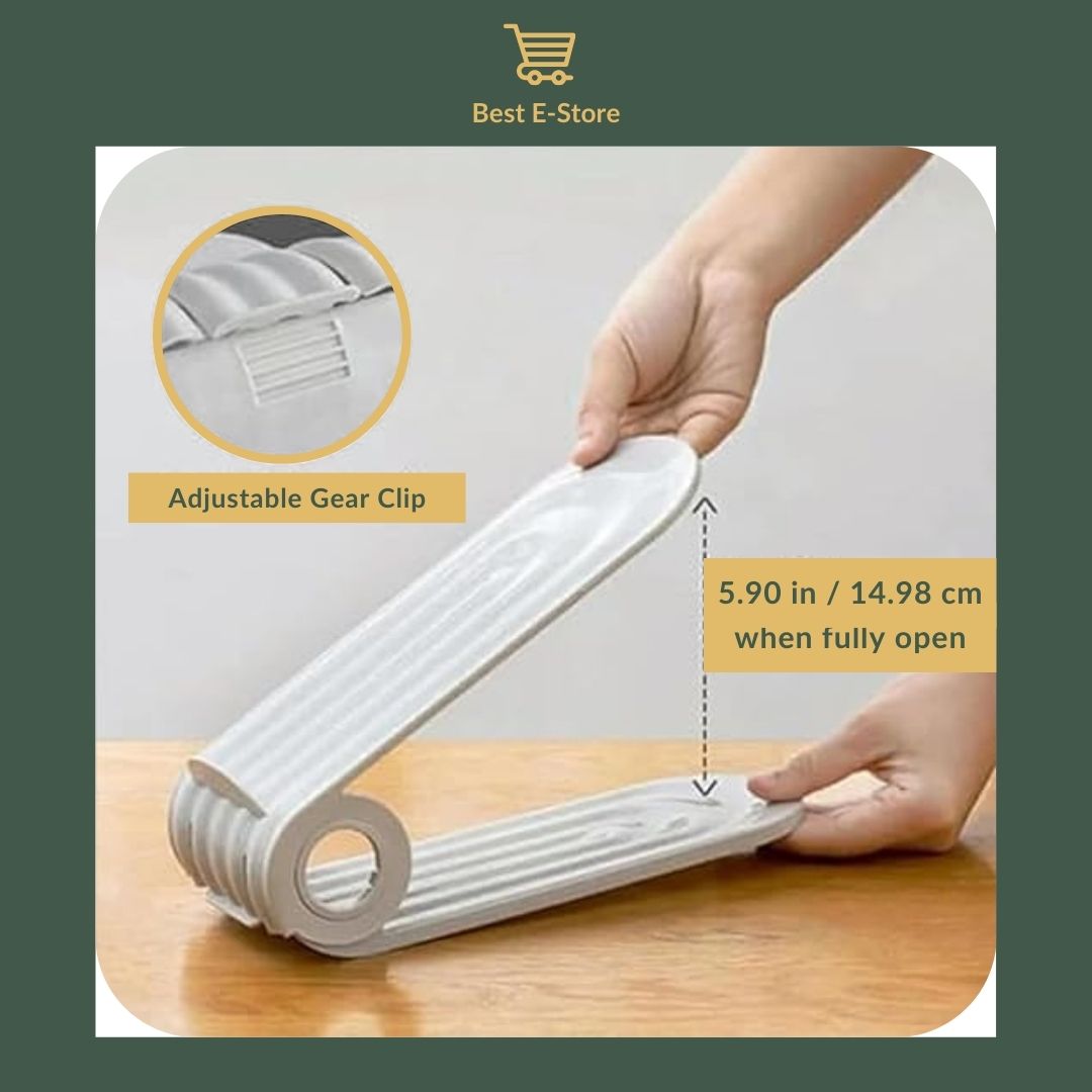 🌟 Space-Saving Shoe Storage Solution: Double Your Storage - Exclusive Buy 1, Get 1 FREE Offer 🌟