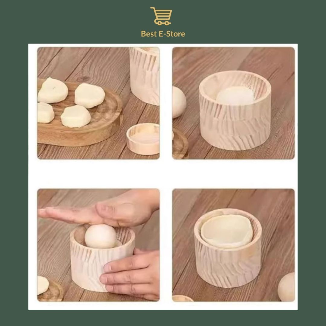 ✨ Premium Wooden Dumpling Maker: Hygienic, Stylish, and Built to Last