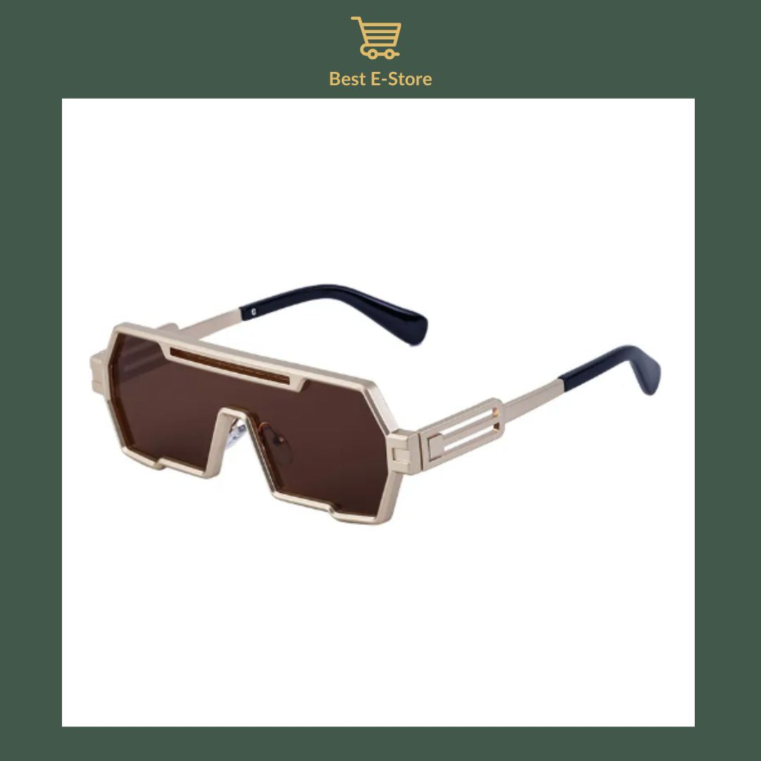 🕶️Retro Steampunk Sunglasses : Bold Style with HD UV400 Protection✨