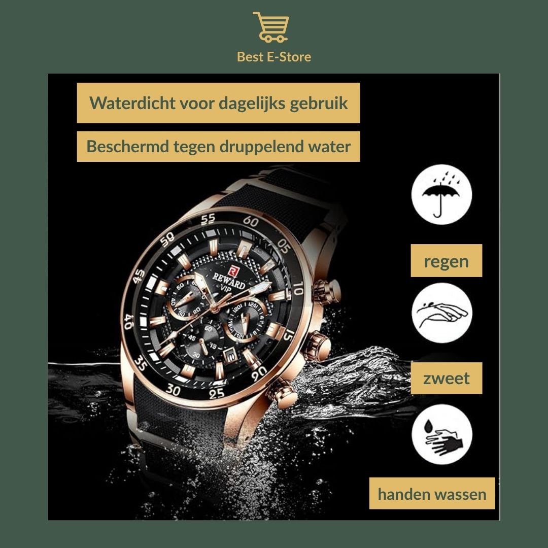 ⭐ Premium Herenhorloge: Stijlvol Design, Comfortabele Pasvorm & Perfect als Cadeau 🎁