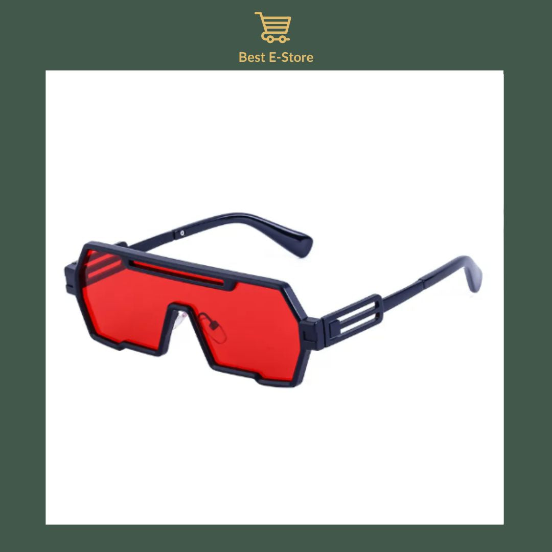 🕶️Retro Steampunk Sunglasses : Bold Style with HD UV400 Protection✨