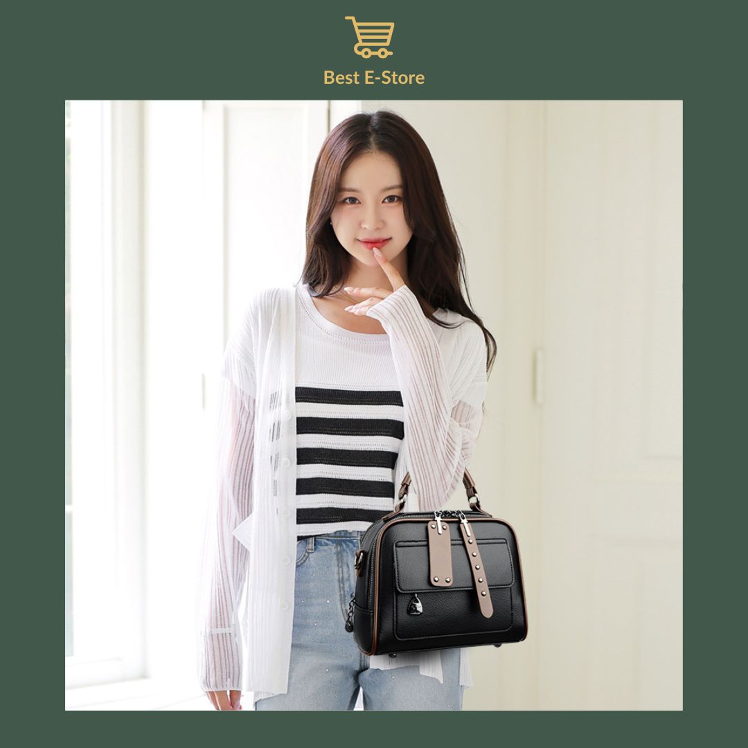 👜 Elegante borsa a tracolla in pelle: Elegante e spaziosa ✨