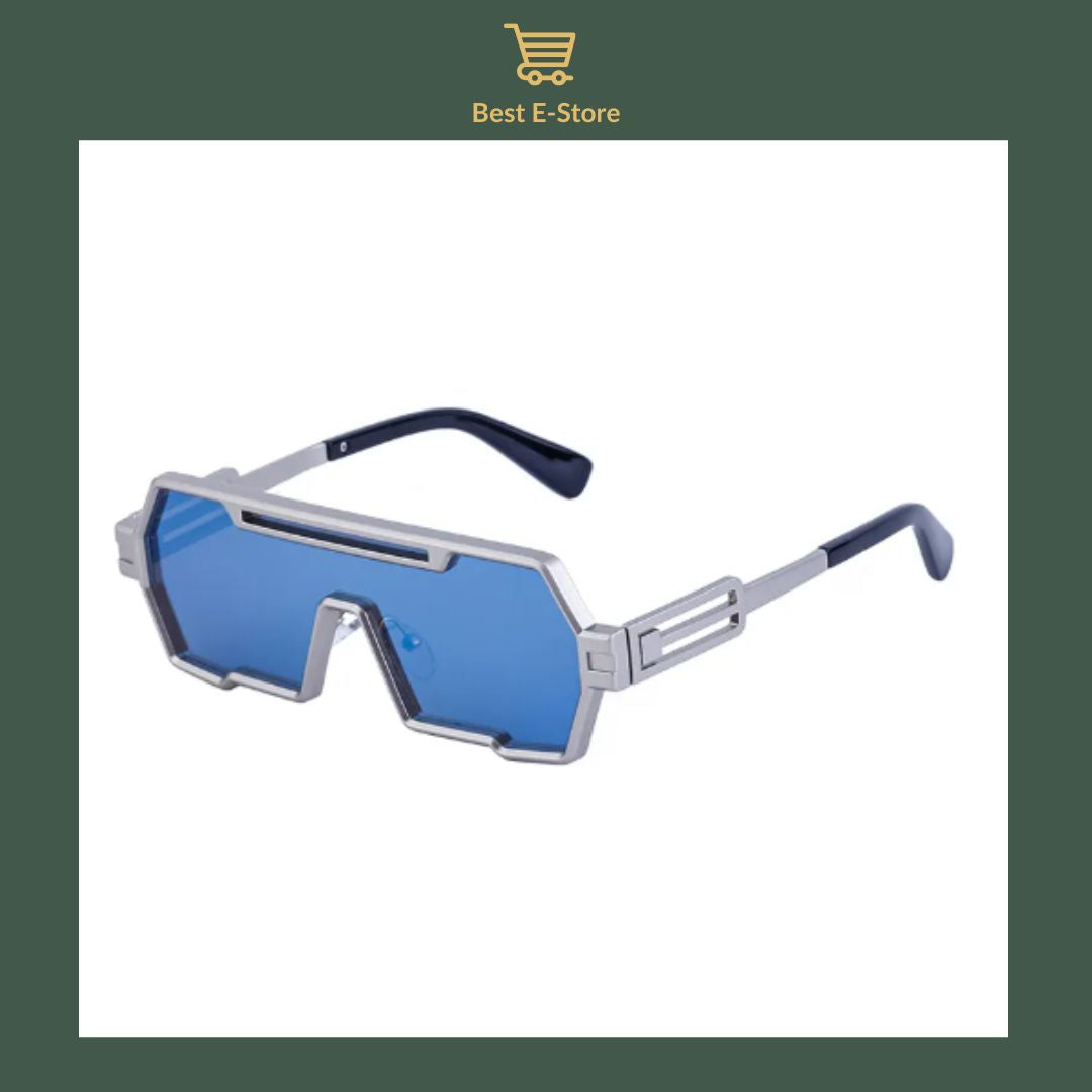 🕶️Retro Steampunk Sunglasses : Bold Style with HD UV400 Protection✨
