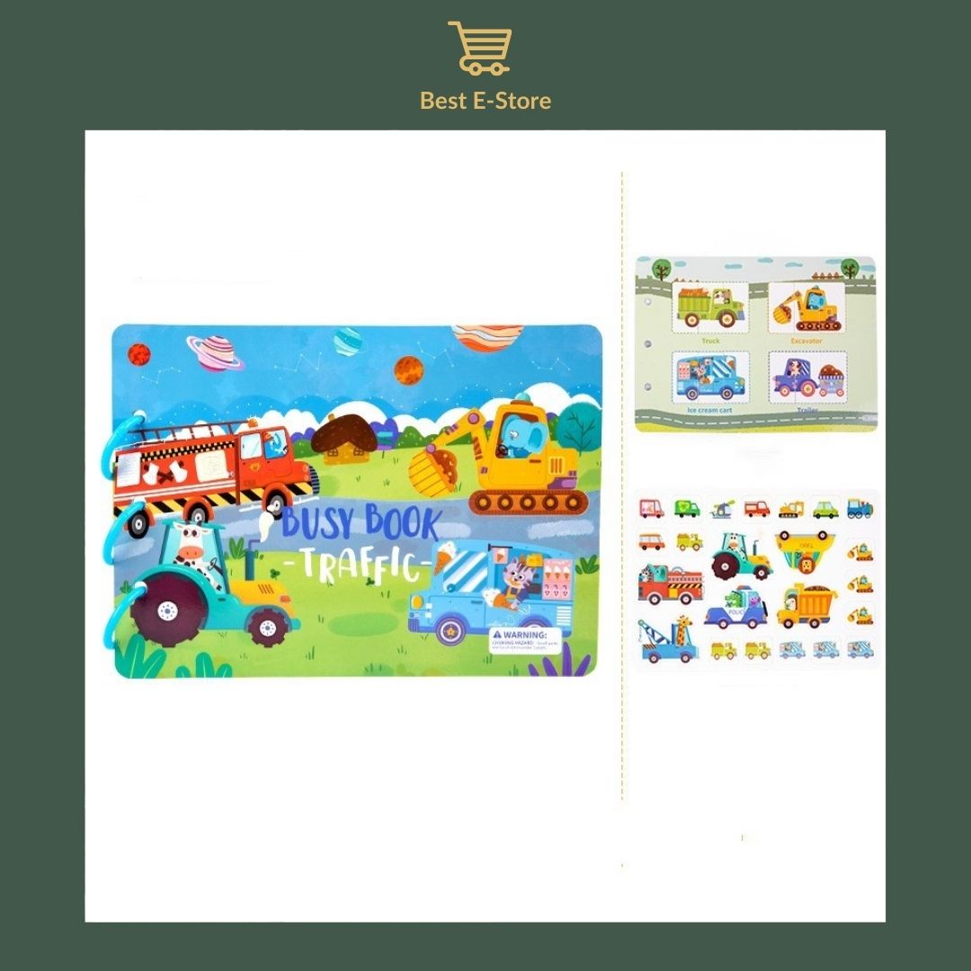Discover Brilliance: Ignite Learning Adventures with Our Ultimate Busy Book Educational Toy