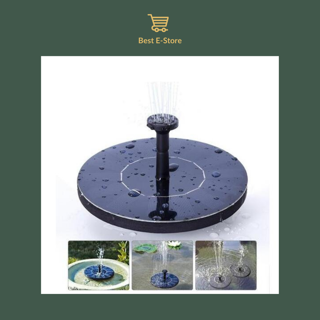 The New Advanced Solar Powered Fountain