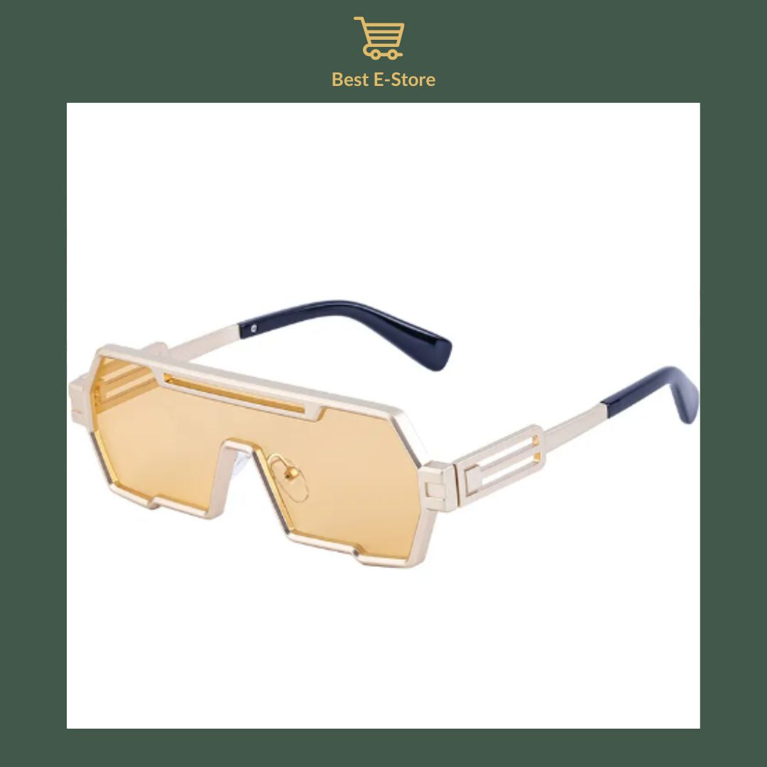 🕶️Retro Steampunk Sunglasses : Bold Style with HD UV400 Protection✨