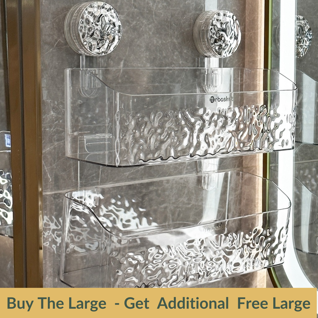 🎁🎉 Double the Joy: Large Suction Cup + FREE Small Cup – A Storage Bonanza 🤩✨