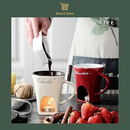 Elegant Fondue Set:  A Perfect Gift for Any Occasion 🎁