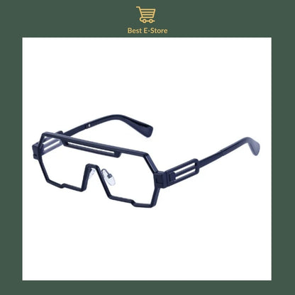 🕶️Retro Steampunk Sunglasses :  Bold Style with HD UV400 Protection✨