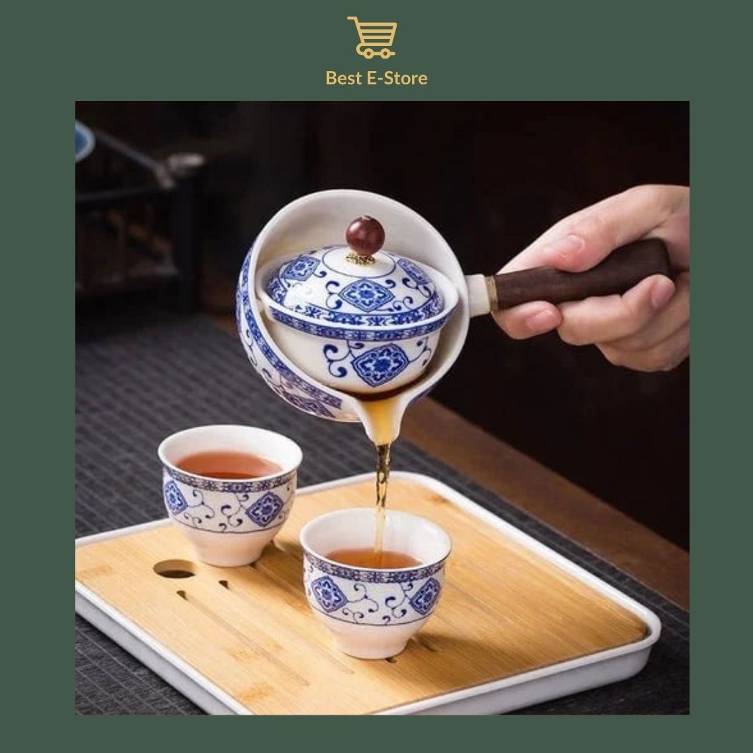 360 Degree Tea Spin: Pour Perfection