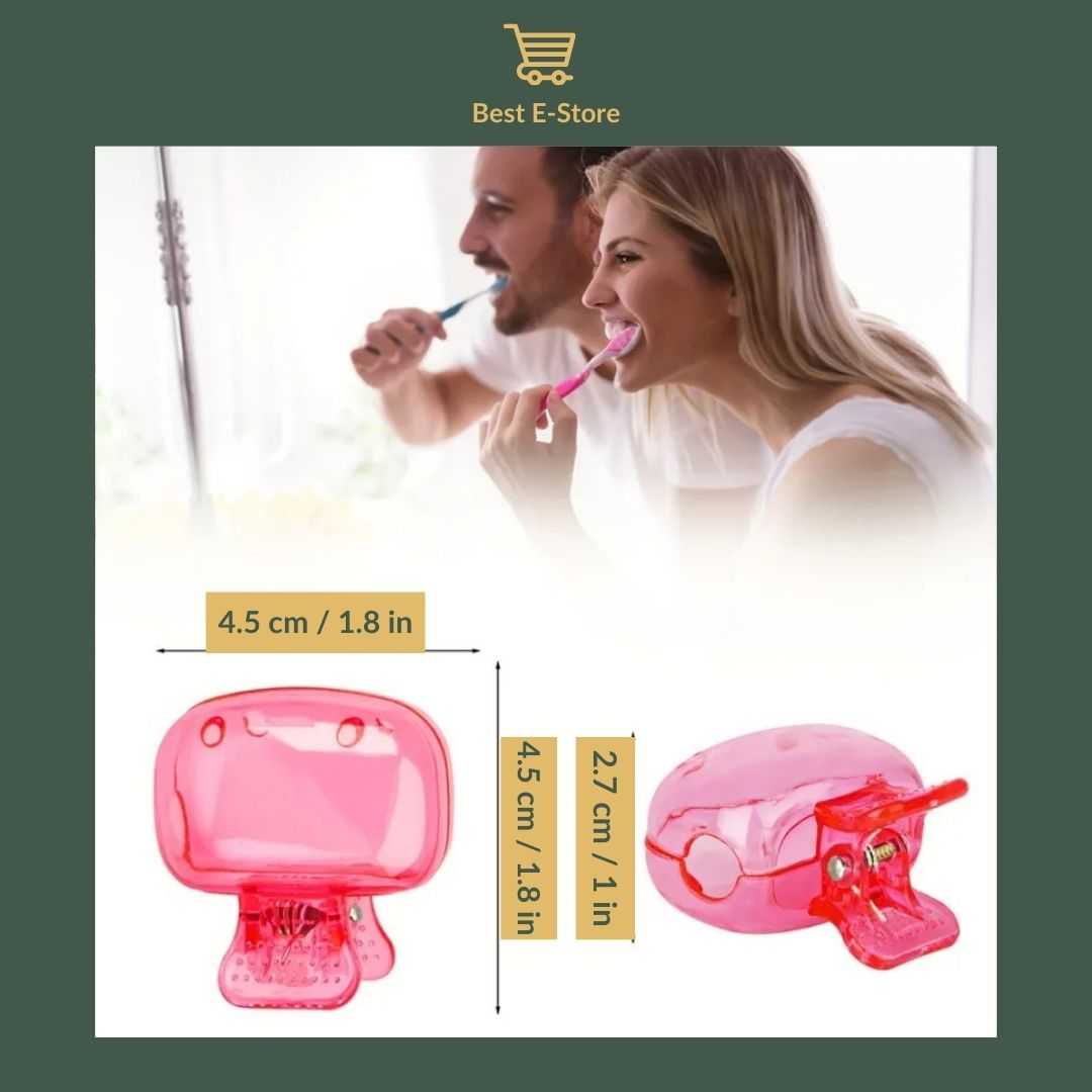 🎒 Portable Toothbrush Protectors: Colorful & Hygienic Travel Companions 🌟