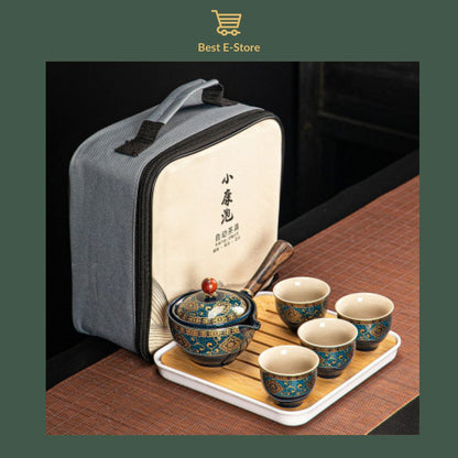 360 Degree Tea Spin: Pour Perfection
