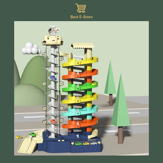 🌟 Interactive Parking Garage Playset for Kids: Educational & Fun 🌟