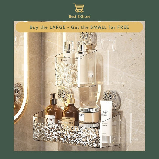🎁🎉 Double the Joy: Large Suction Cup + FREE Small Cup – A Storage Bonanza 🤩✨