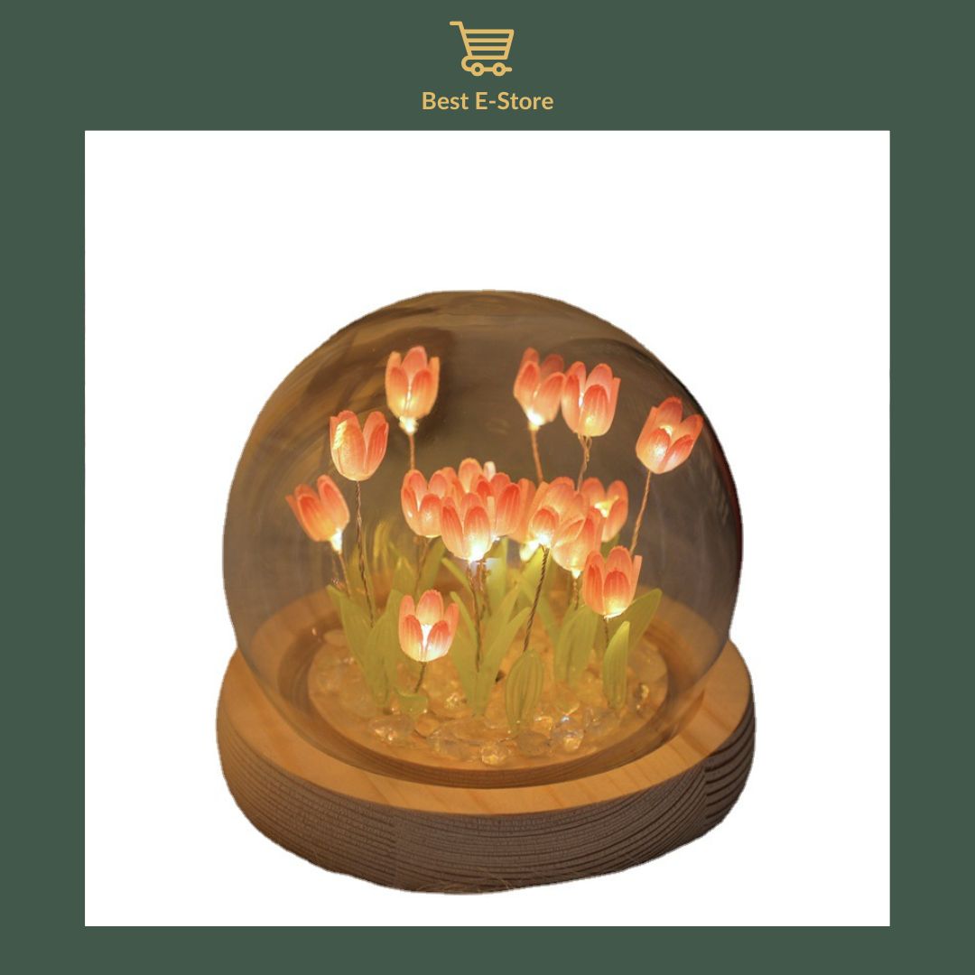 Incantevole lampada a tulipano: Ambiente accogliente e idea regalo perfetta ✨