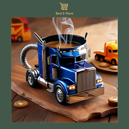 🚛 Sattelschlepper Kaffeebecher: Perfektes Geschenk für Truck-Liebhaber ☕