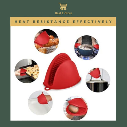 ProHeat Silicone Oven Gloves: Master the Heat with Non-Slip Precision