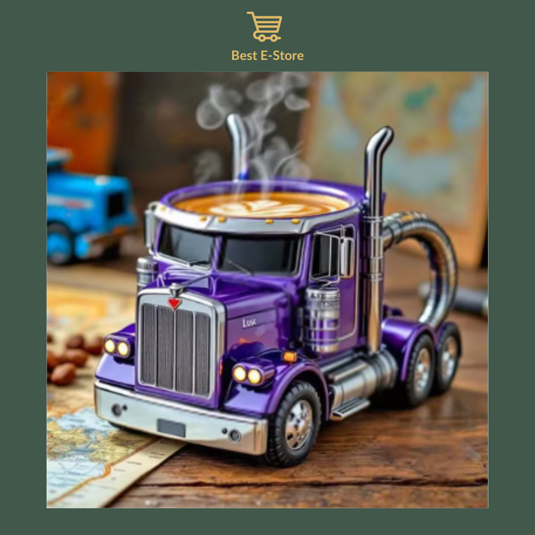 🚛 Sattelschlepper Kaffeebecher: Perfektes Geschenk für Truck-Liebhaber ☕