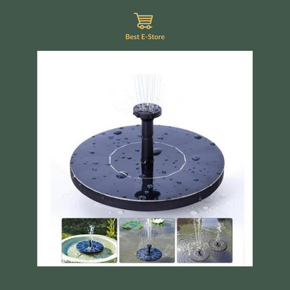 The New Advanced Solar Powered Fountain