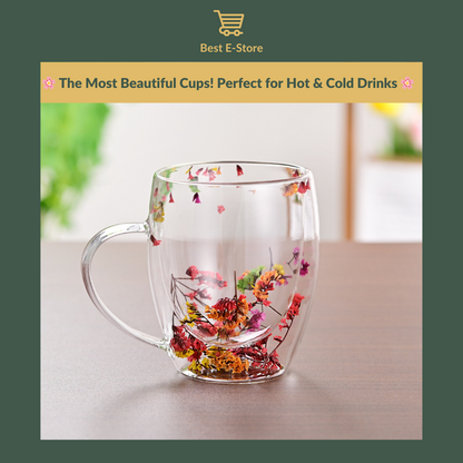 🌼 The Most Beautiful Glass Cups 🌼
Handcrafted, Elegant & Gift-Worthy
