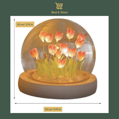 Incantevole lampada a tulipano: Ambiente accogliente e idea regalo perfetta ✨
